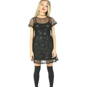 NWT Iron Fist Skullz Club Mesh Dress